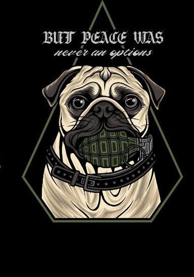 PUG STICKERS￼